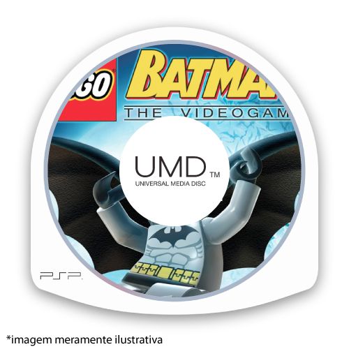 Lego Batman The VideoGame (SEM CAPA) Seminovo – PSP