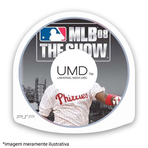 MLB 08 The Show (SEM CAPA) Seminovo – PSP