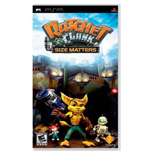 Ratchet e Clank Size Matters Seminovo – PSP