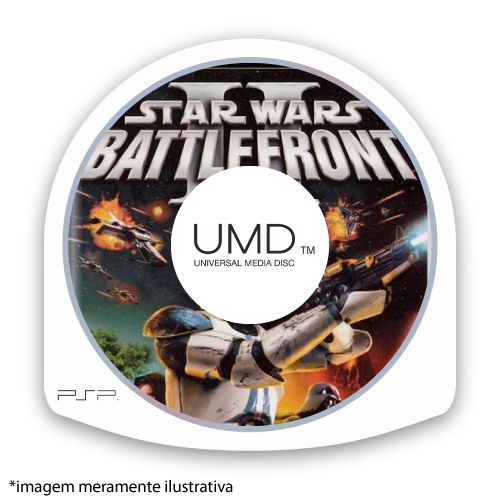 Star Wars Battlefront 2 (SEM CAPA) Seminovo - PSP