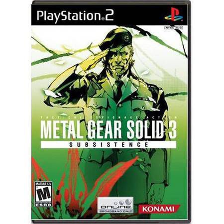 Metal Gear Solid 3 Subsistence Seminovo – PS2