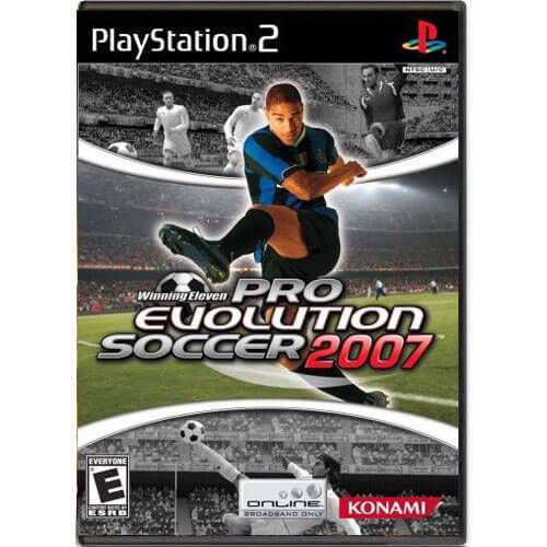 Winning Eleven Pro Evolution Soccer 2007 Seminovo – PS2