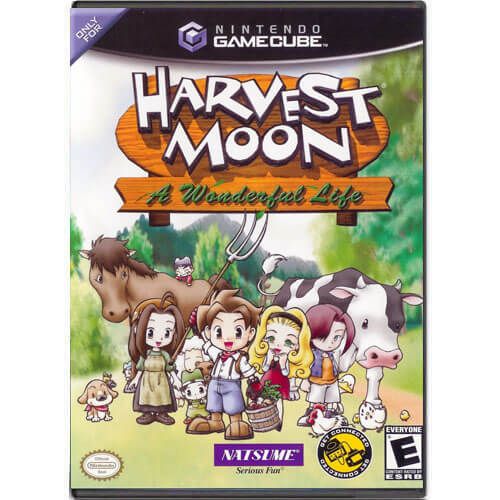 Harvest Moon A Wonderful Life Seminovo – Nintendo GameCube