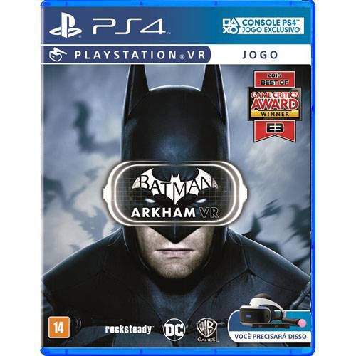 Batman Arkham PS VR Seminovo - PS4