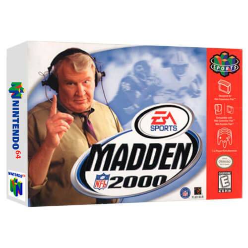 Madden Nfl 2000 Seminovo - Nintendo 64 - N64