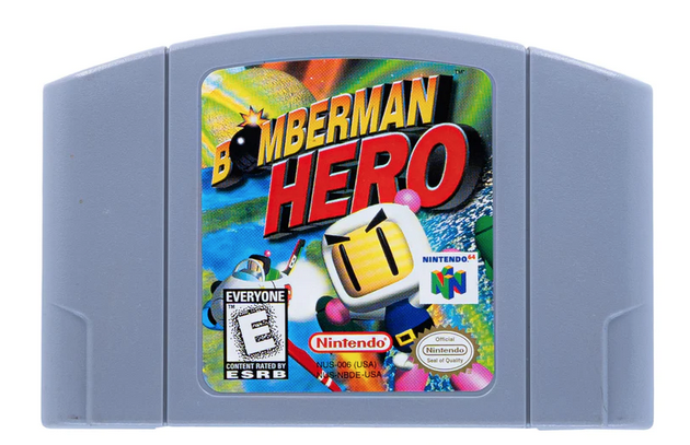 Bomberman Hero Seminovo - Nintendo 64 - N64