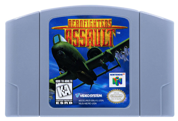 Aero Fighters Assault Seminovo - Nintendo 64