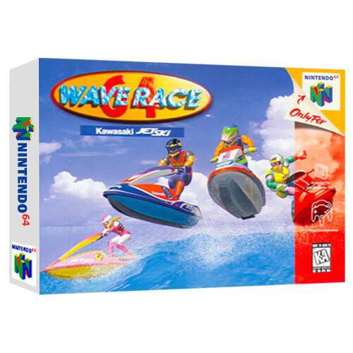 Wave Race 64 Seminovo - Nintendo 64 - N64