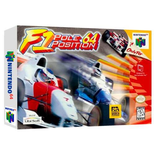 F1 Pole Position 64 Seminovo - Nintendo 64 - N64