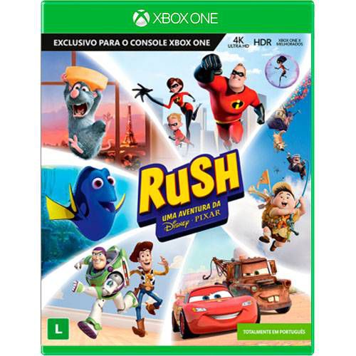Rush Uma Aventura Da Disney Pixar Seminovo - Xbox One