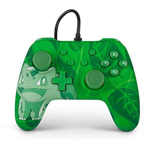 Controle Power A Wired Bulbasaur - Nintendo Switch
