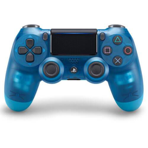 Controle Sem Fio – Dualshock 4 Transparente Azul (Crystal ) – PS4