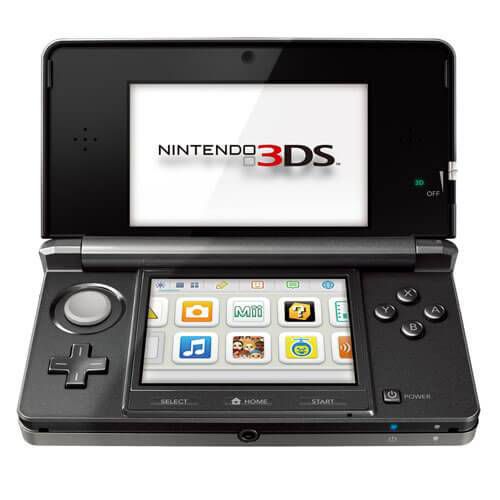 Console Nintendo 3DS C/ Base de Carregamento Seminovo – Preto
