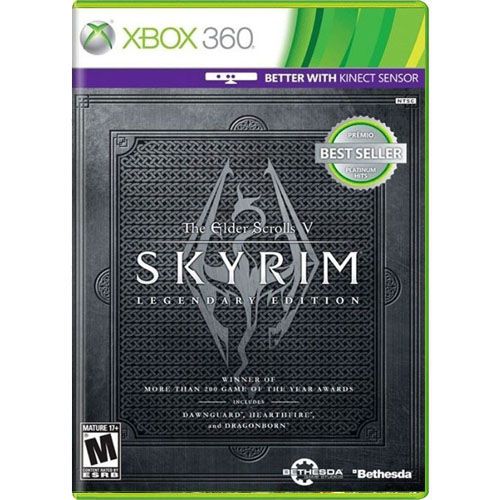 The Elder Scrolls V Skyrim (Legendary Edition) Seminovo - Xbox 360
