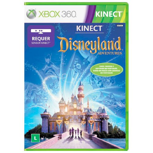 Kinect Disneyland Adventure Seminovo - Xbox 360