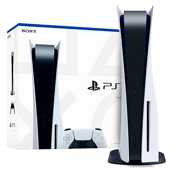 Console PS5 Playstation 5 (Digital) - Sem Leitor de Disco - PS5