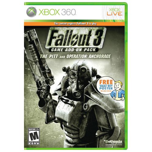Fallout 3 Game Add-On Pack - The Pitt and Operation: Anchorage Seminovo – Xbox 360