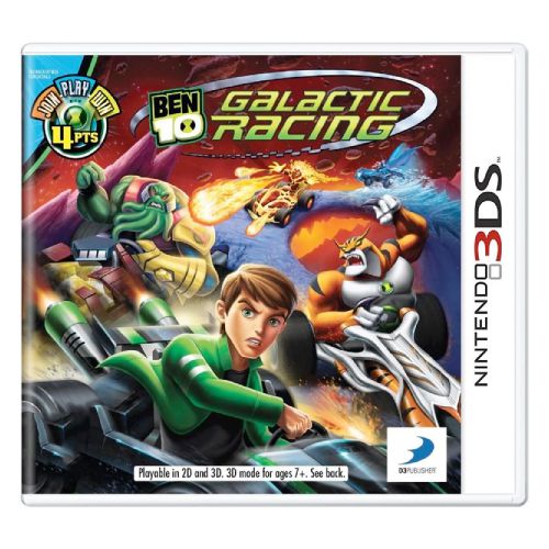 Ben 10 Galactic Racing Seminovo - 3DS