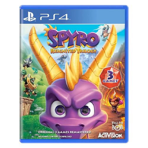 Spyro Reignited Trilogy Seminovo - PS4