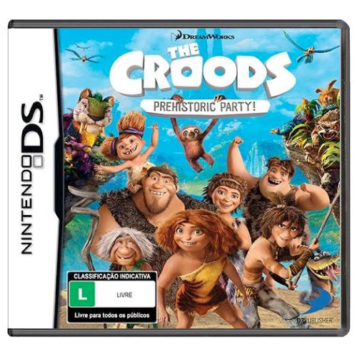 The Croods: Prehistoric Party Seminovo - Nintendo DS