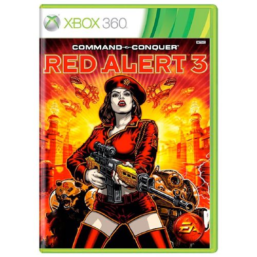 Command & Conquer Red Alert 3 Seminovo PAL - Xbox 360