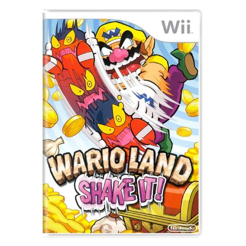 Wario Land: Shake It! Seminovo - Wii