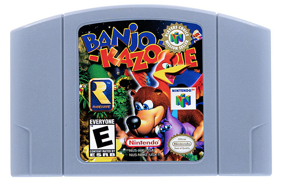 Banjo-Kazooie Seminovo - N64 - Nintendo 64