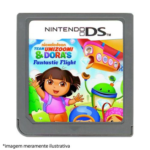 Nickelodeon Team Umizoomi & Dora's Fantastic Flight Seminovo (SEM CAPA) - Nintendo DS