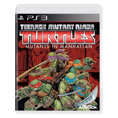 Teenage Mutant Ninja Turtles: Mutants in Manhattan Seminovo - PS3