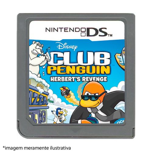 Club Penguin: Herbert's Revenge Seminovo (SEM CAPA) - Nintendo DS