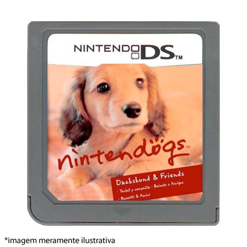 Nintendogs: Dachshund & Friends Seminovo (SEM CAPA) - Nintendo DS