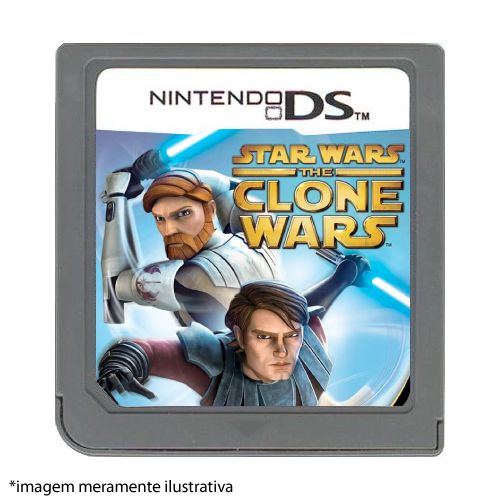 Star Wars The Clone Wars: Jedi Alliance Seminovo (SEM CAPA) - Nintendo DS
