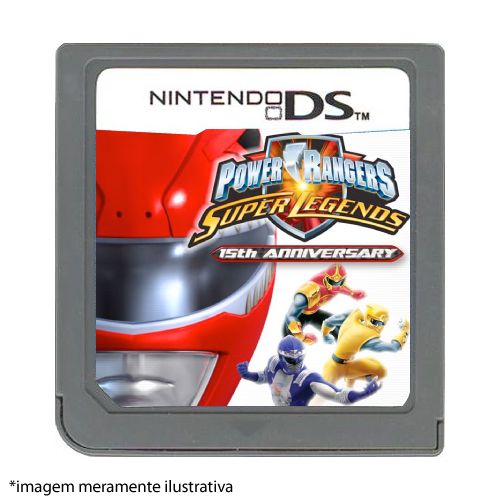Power Rangers Super Legends Seminovo (SEM CAPA) - Nintendo DS