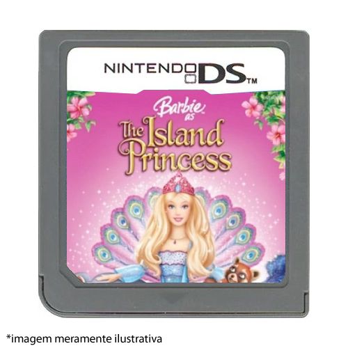 Barbie: The Island Princess Seminovo (SEM CAPA) - Nintendo DS