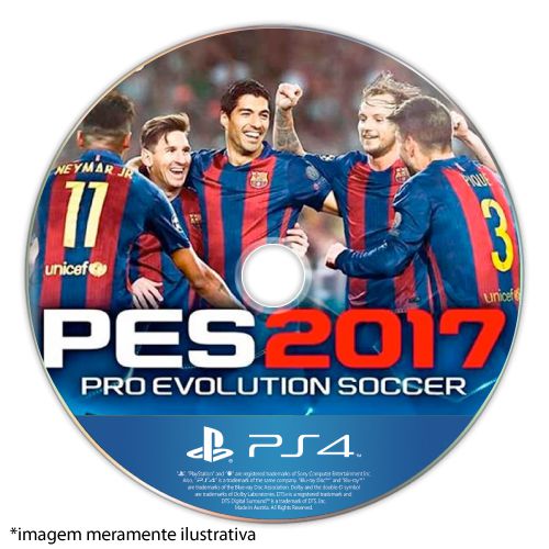 Pro Evolution Soccer 2017 (PES 17) Seminovo (SEM CAPA) - PS4