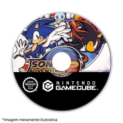 Sonic Adventure 2 Battle Seminovo (SEM CAPA) - GameCube