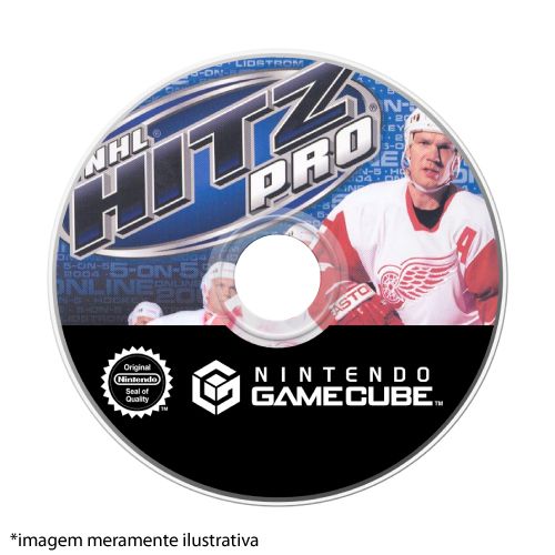 NHL Hitz Pro Seminovo (SEM CAPA) - GameCube
