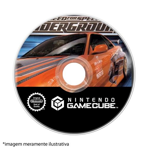 Need for Speed Underground Seminovo (SEM CAPA) - GameCube