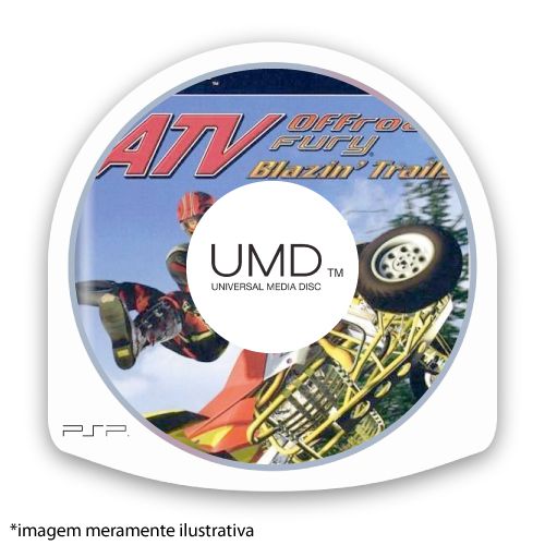 ATV Offroad Fury: Blazin' Trails (SEM CAPA) Seminovo - PSP