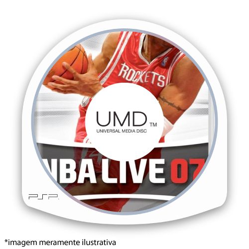 NBA Live 07 (SEM CAPA) Seminovo - PSP