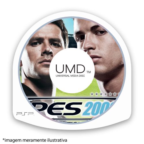 Pro Evolution Soccer 2008 (PES 08) (SEM CAPA) Seminovo - PSP