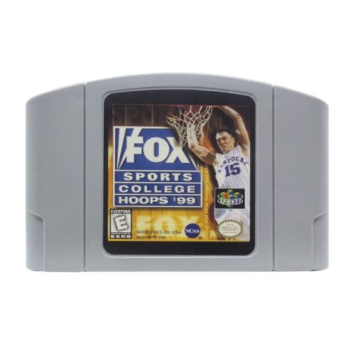Fox Sports College Hoops '99 Seminovo - N64