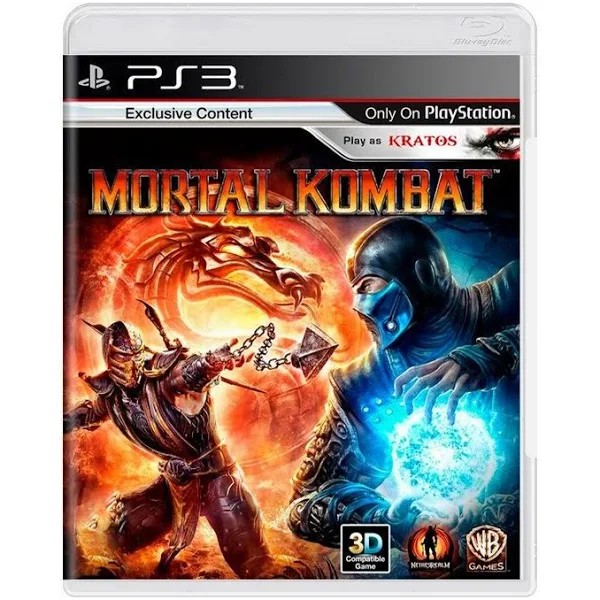 Mortal Kombat Seminovo - PS3