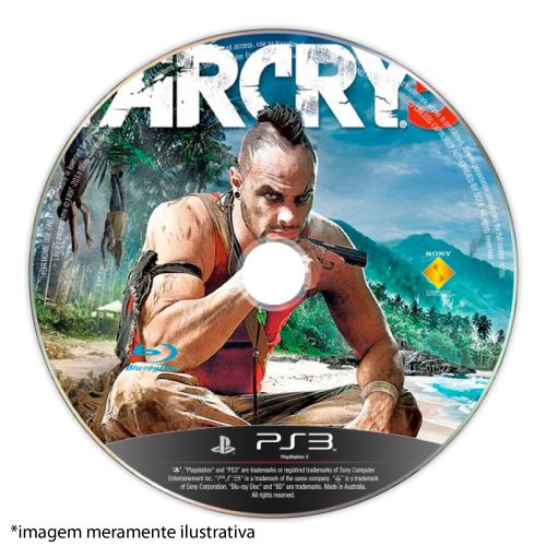 Far Cry 3 (SEM CAPA) Seminovo - PS3