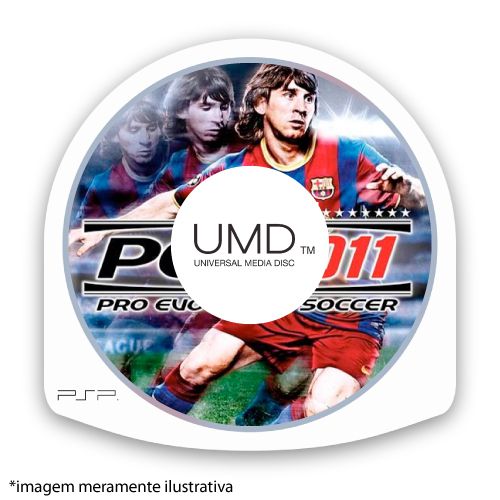 Pro Evolution Soccer 2011 (PES 11) (SEM CAPA) Seminovo - PSP