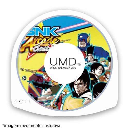 SNK Arcade Classics Vol. 1 (SEM CAPA) Seminovo - PSP