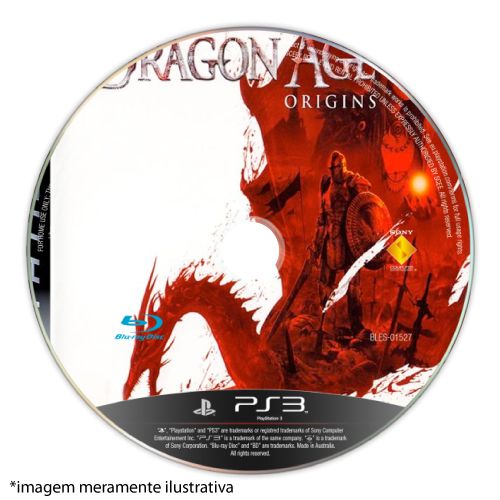 Dragon Age Origins (SEM CAPA) Seminovo - PS3