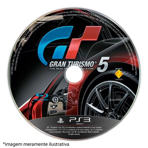 Gran Turismo 5 (SEM CAPA) Seminovo - PS3