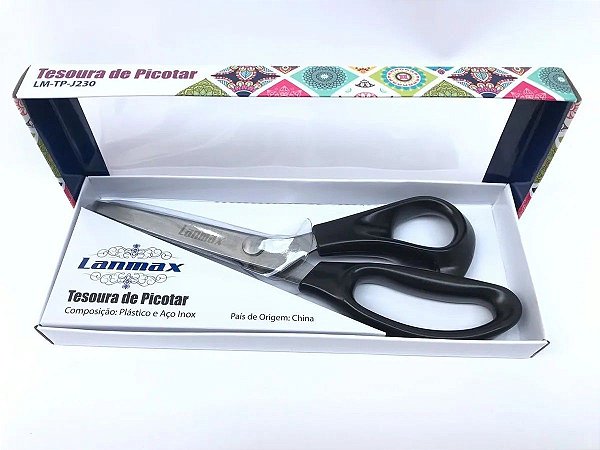 Tesoura Zig Zag Lanmax