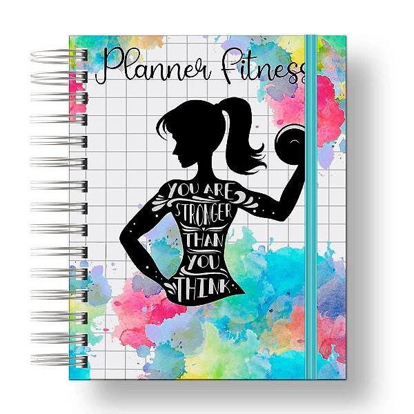 Fitness Planner Menina Forte